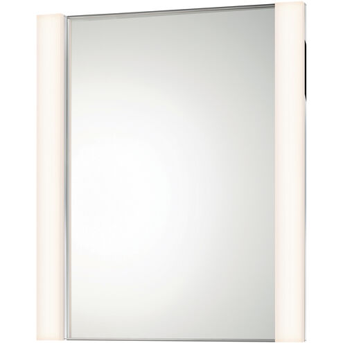 Vanity 36 X 30 inch Polished Chrome Mirror Kit