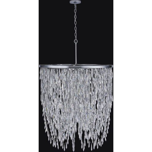 Frangia 18 Light 34 inch Polished Chrome Pendant Ceiling Light