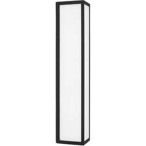 Irvin LED 29 inch Black Outdoor Wall Lantern