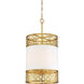 Blairmoor 4 Light 14 inch Honey Gold Pendant Ceiling Light