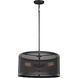 Gereon 3 Light 19 inch Black Pendant Ceiling Light
