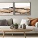 Neutralscape 31 X 25 inch Non-Glass Framed Art, Propac