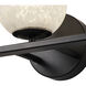 Forma LED 23.2 inch Black Wall Sconce Wall Light