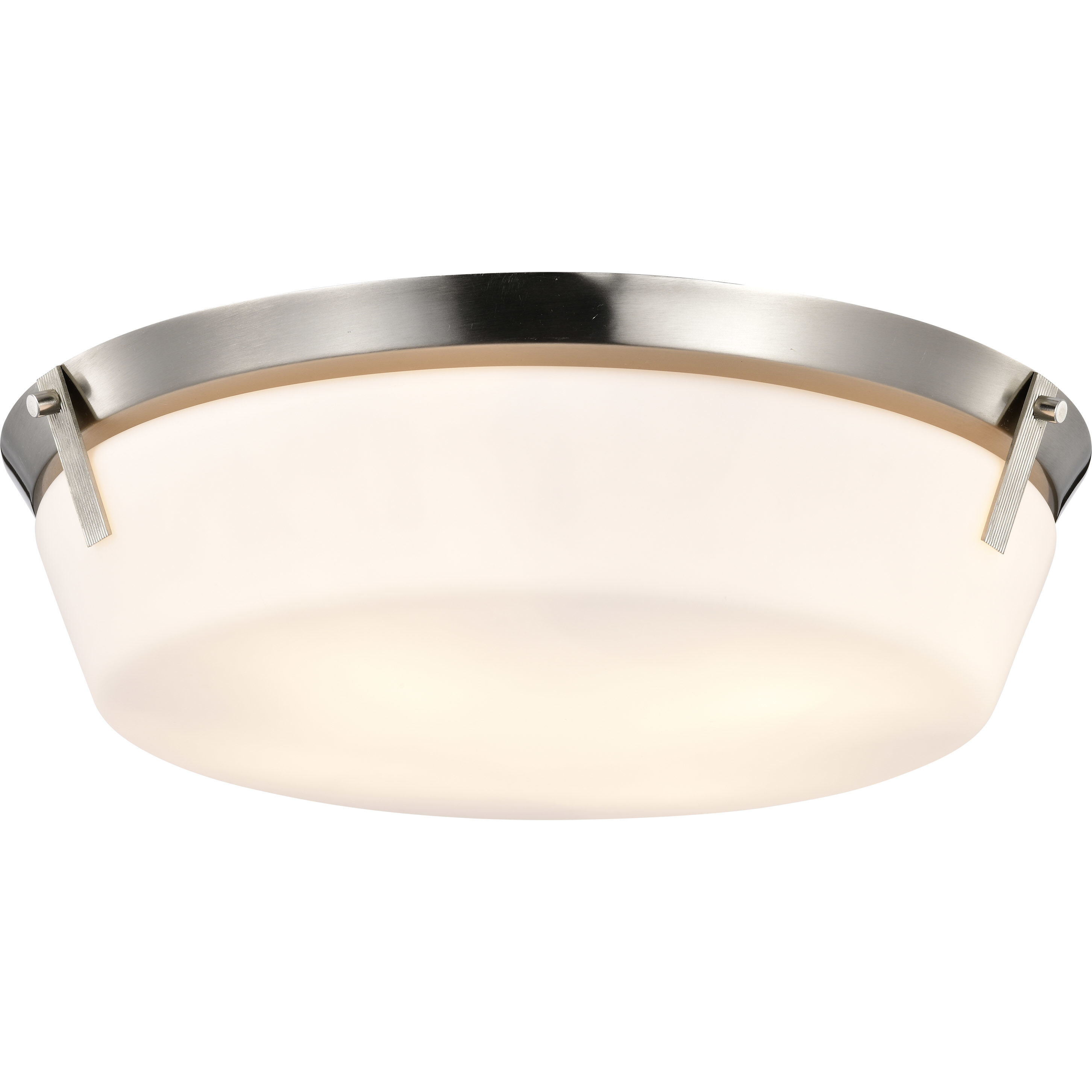 Rowen 4 Light 18.5 inch Brushed Nickel Flush Mount Ceiling Light