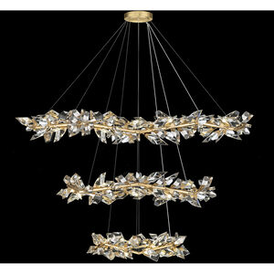 Foret 35 Light 71 inch Gold Pendant Ceiling Light