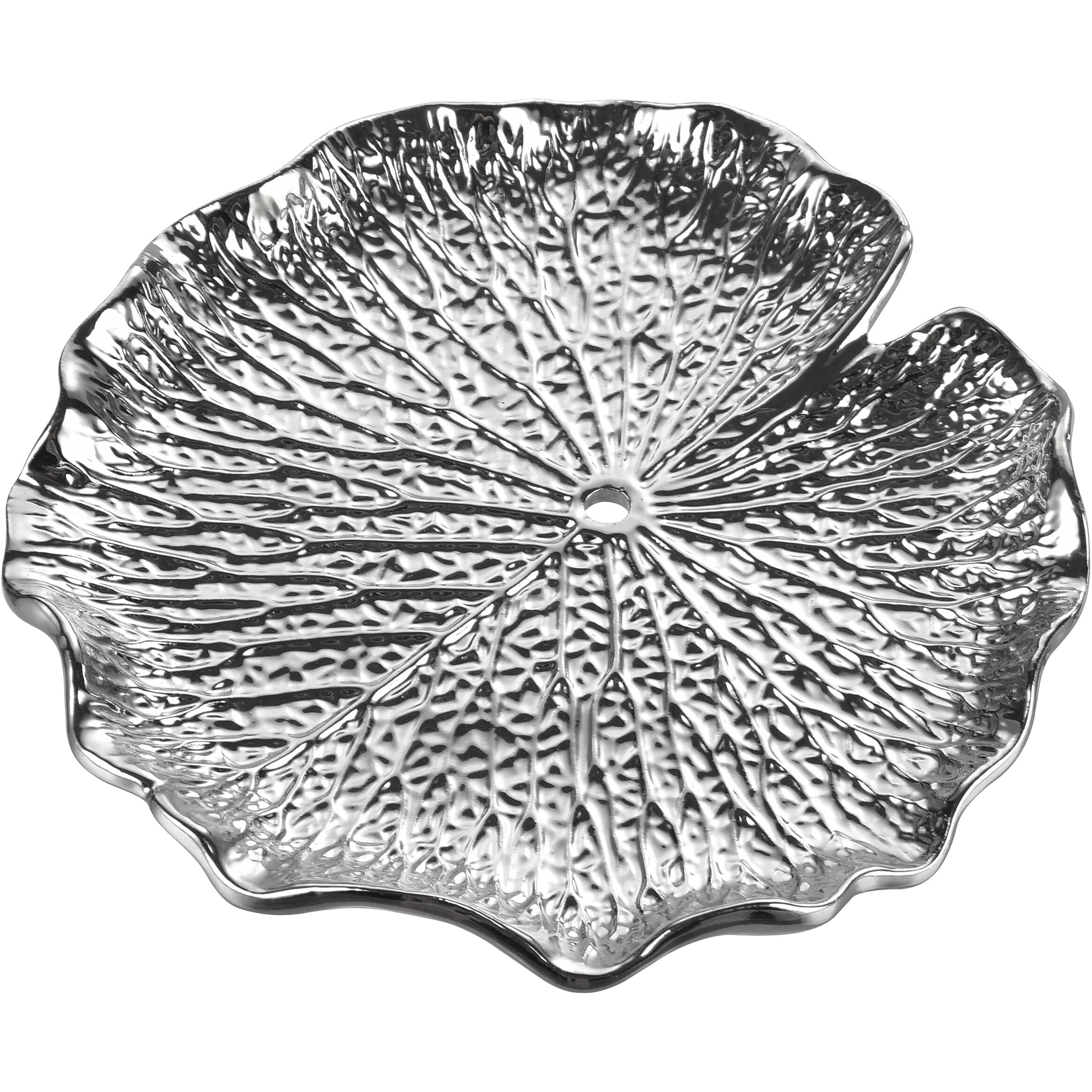 Lilypad Silver Dimensional Wall Art, Set of 4