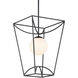 Rochefort 1 Light 14 inch Black Indoor/Outdoor Lantern Pendant Ceiling Light