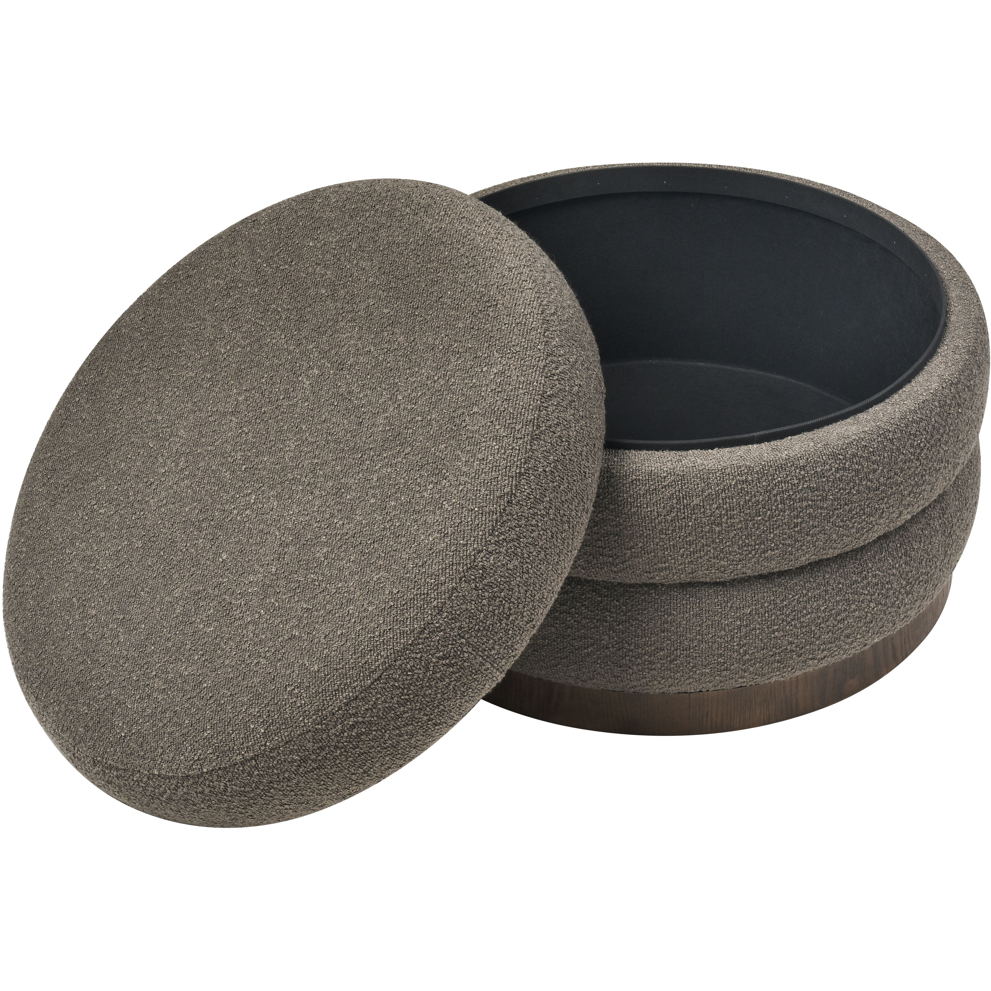 Jayne 16.5 inch Chocolate Accent Stool