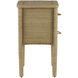 Kaipo 28.25 X 18 inch Natural Nightstand