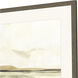 Slate Horizon Beige and Black and Neutral and White Framed Art