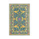 Antique 36 X 24 inch Navy/Mustard/Olive/Bright Pink/Dark Brown/Aqua Rugs, Rectangle