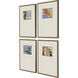 Abstract Collection Beige Framed Art