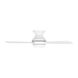 Ikon 44 inch Matte White Ceiling Fan