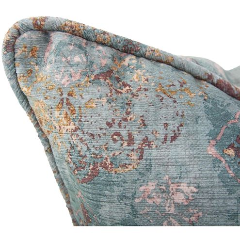 Baroque 20 inch Teal Pillow