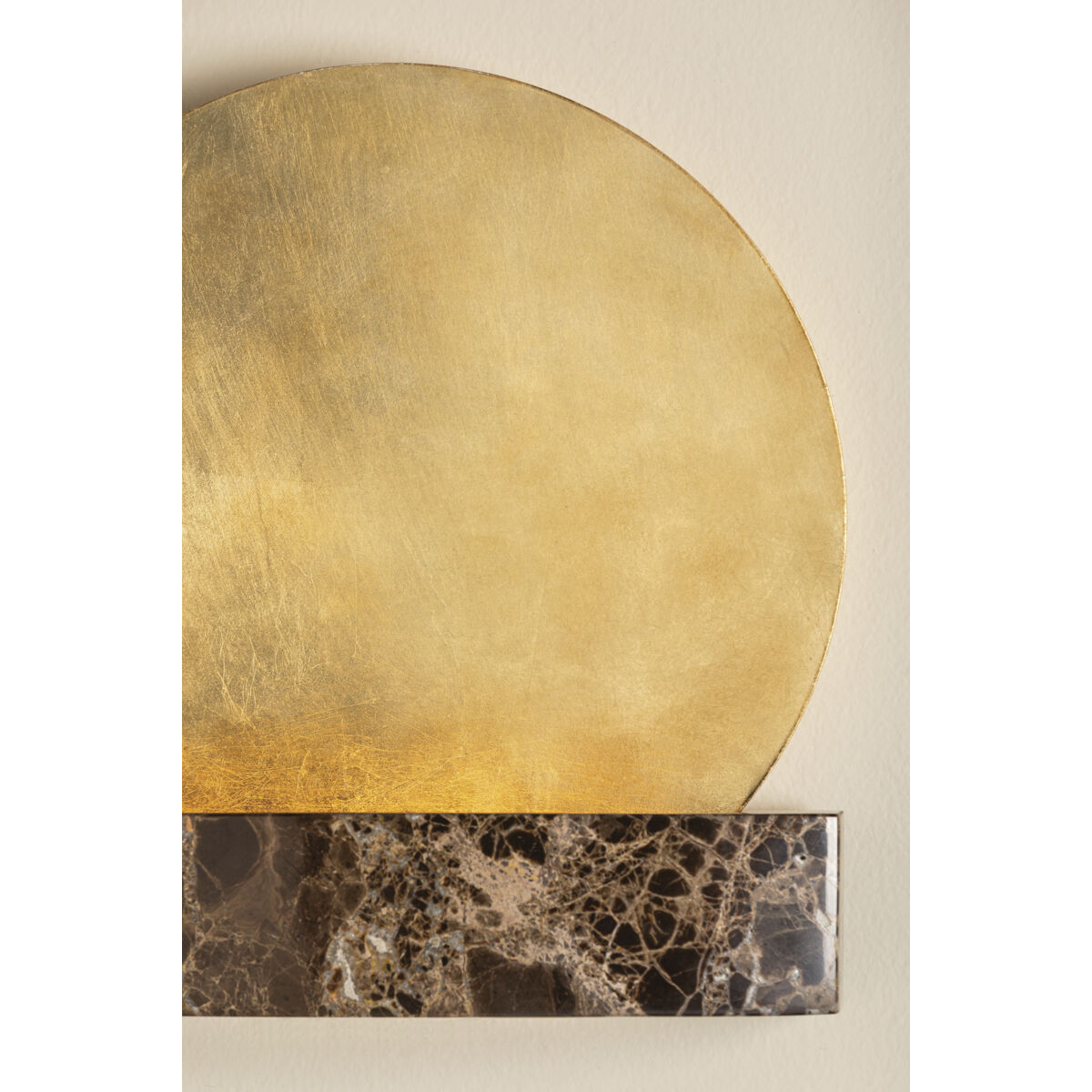 Rune LED 11 inch Vintage Gold Leaf ADA Wall Sconce Wall Light