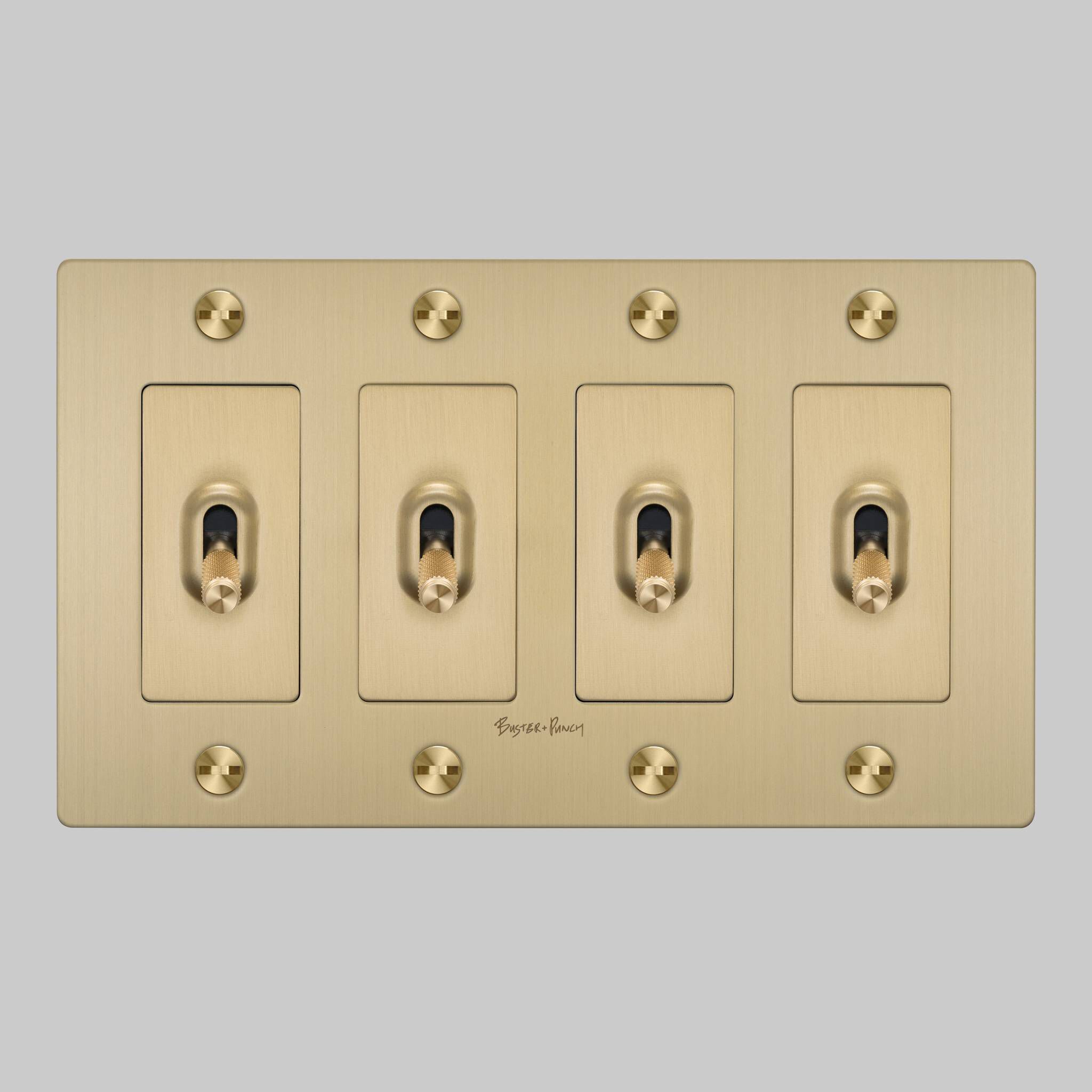 4G Toggle 120-277 Brass Light Switch