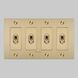 4G Toggle 120-277 Brass Light Switch