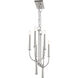 Florence 6 Light 10 inch Polished Nickel Chandelier Ceiling Light