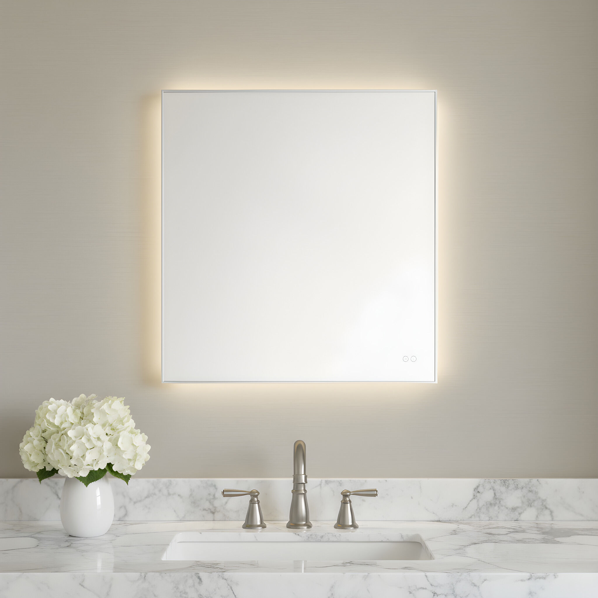 Cadre 36.00 inch  X 36.00 inch Wall Mirror