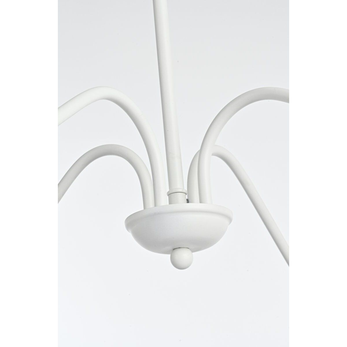 Rohan 6 Light 42 inch White Chandelier Ceiling Light
