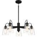 Beckonridge 5 Light 26 inch Coal Chandelier Ceiling Light
