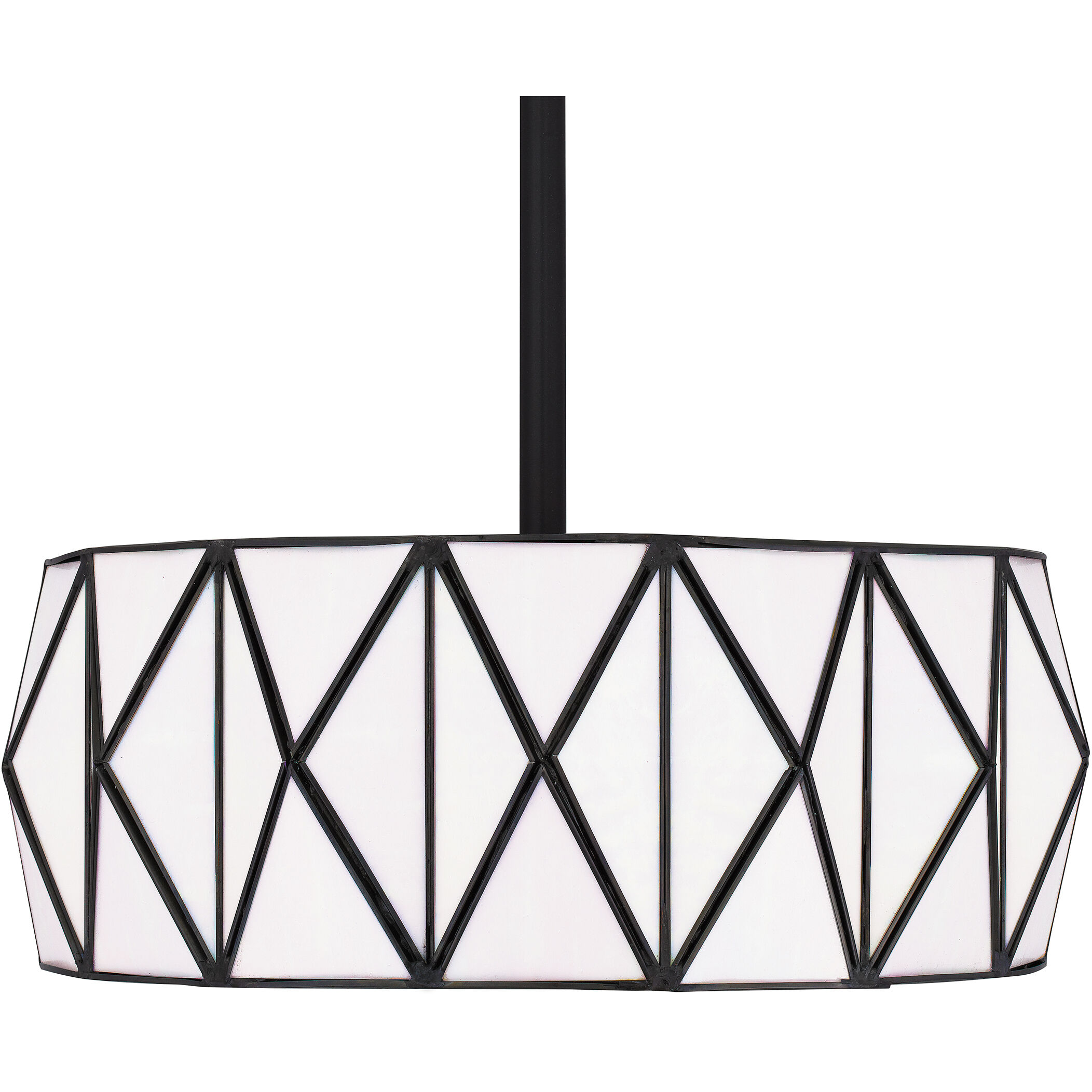 Jakarta 3 Light 16.75 inch Matte Black Pendant Ceiling Light