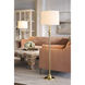 Arthur 65 inch 100.00 watt Modern Brass Floor Lamp Portable Light