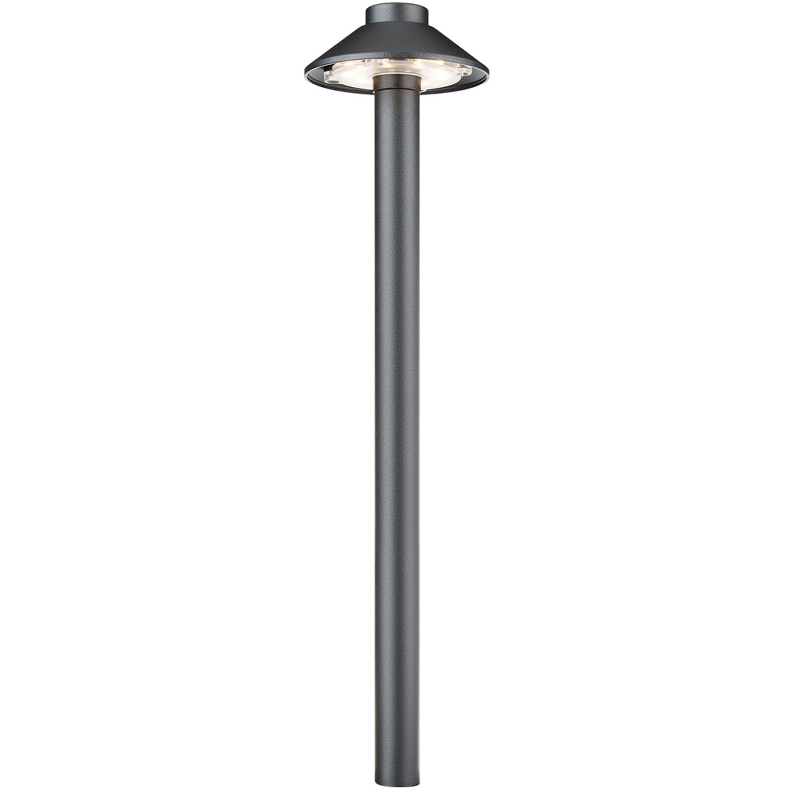 Interpath 12 2.5 watt Black Path Lighting in 2700K, Path and Area Light, WAC Landscape