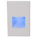 WAC 120V Step Light LED 1.5 inch White ADA Step and Wall Light in Blue, WAC Lighting