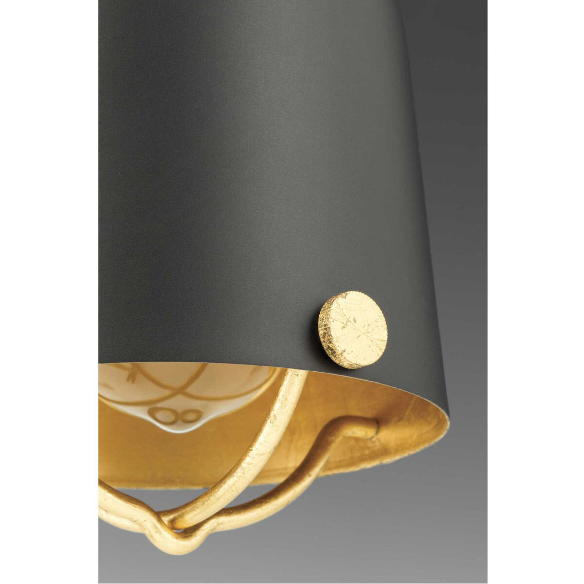 Era 1 Light Matte Black Pendant Ceiling Light, Design Series