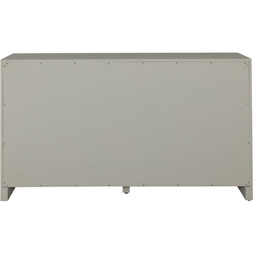 Alford Cerused White / Natural Shagreen Chest