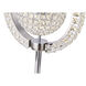 Canada 27 inch 25.00 watt Chrome LED Table Lamp Portable Light