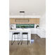 Mondrian LED 35.5 inch Black Linear Pendant Ceiling Light