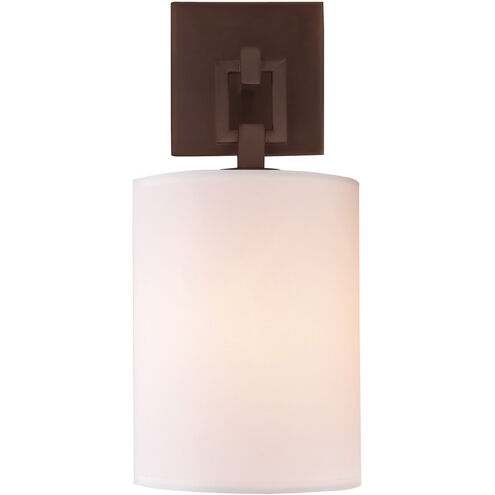 Warick 1 Light 6 inch Oil Rubbed Bronze Bathroom Wall Sconce Wall Light
