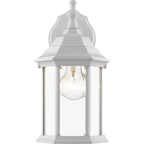 Waterdown 1 Light 11.75 inch Gloss White Outdoor Wall Light