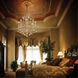 Milano 12 Light 31 inch Parchment Gold Chandelier Ceiling Light in Swarovski, Parchment Gold Cast