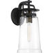 Maribel Heights 1 Light 17 inch Sand Coal/Gold Outdoor Wall Mount, Great Outdoors