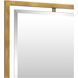 Quoizel Reflections 32 X 24 inch Weathered Brass Mirror