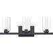 Dressler Vanity Light Wall Light in Matte Black