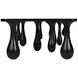 Drop 64 X 33 inch Hand Rubbed Black Coffee Table
