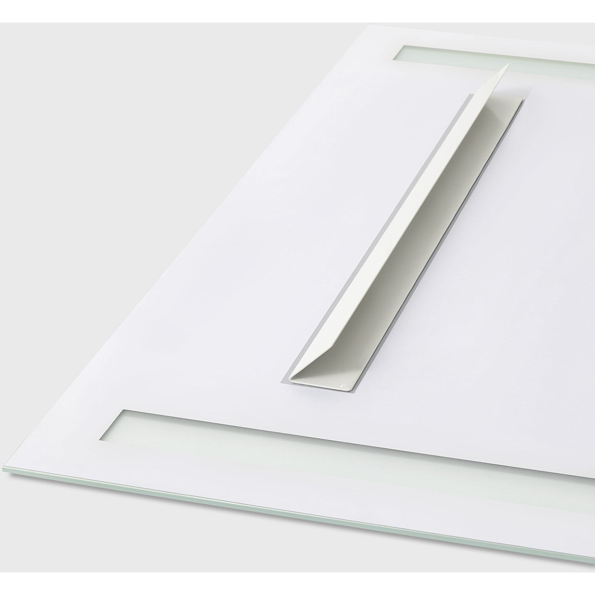 Lustro 36 X 30 inch Might Bright White LED Wall Mirror