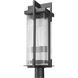 Fortis 2 Light 26.75 inch Sand Black Outdoor Post Mount Fixture