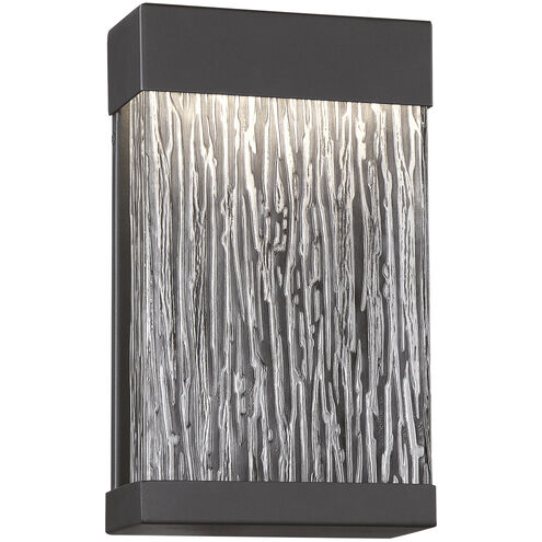 Ontario LED 11 inch Black Outdoor Wall Mount, Small