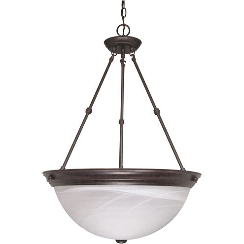 Brentwood 3 Light 20 inch Old Bronze Pendant Ceiling Light