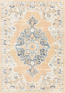 Bodrum 120 X 94 inch Peach Outdoor Rug, Rectangle