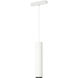 Continuum 1 Light 120-277 White Track Light Ceiling Light