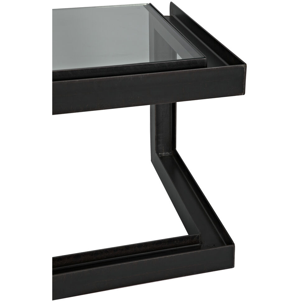 Structure 76 X 34 inch Clear Coat Semi-Gloss Desk