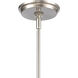 Urbanite 1 Light 13 inch Satin Nickel Pendant Ceiling Light