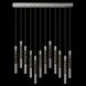 Antonia 17 Light 61 inch Silver Pendant Ceiling Light