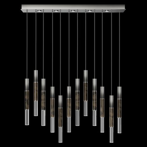 Antonia 17 Light 61 inch Silver Pendant Ceiling Light